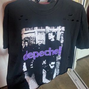 Depeche Mode Crop Top XL